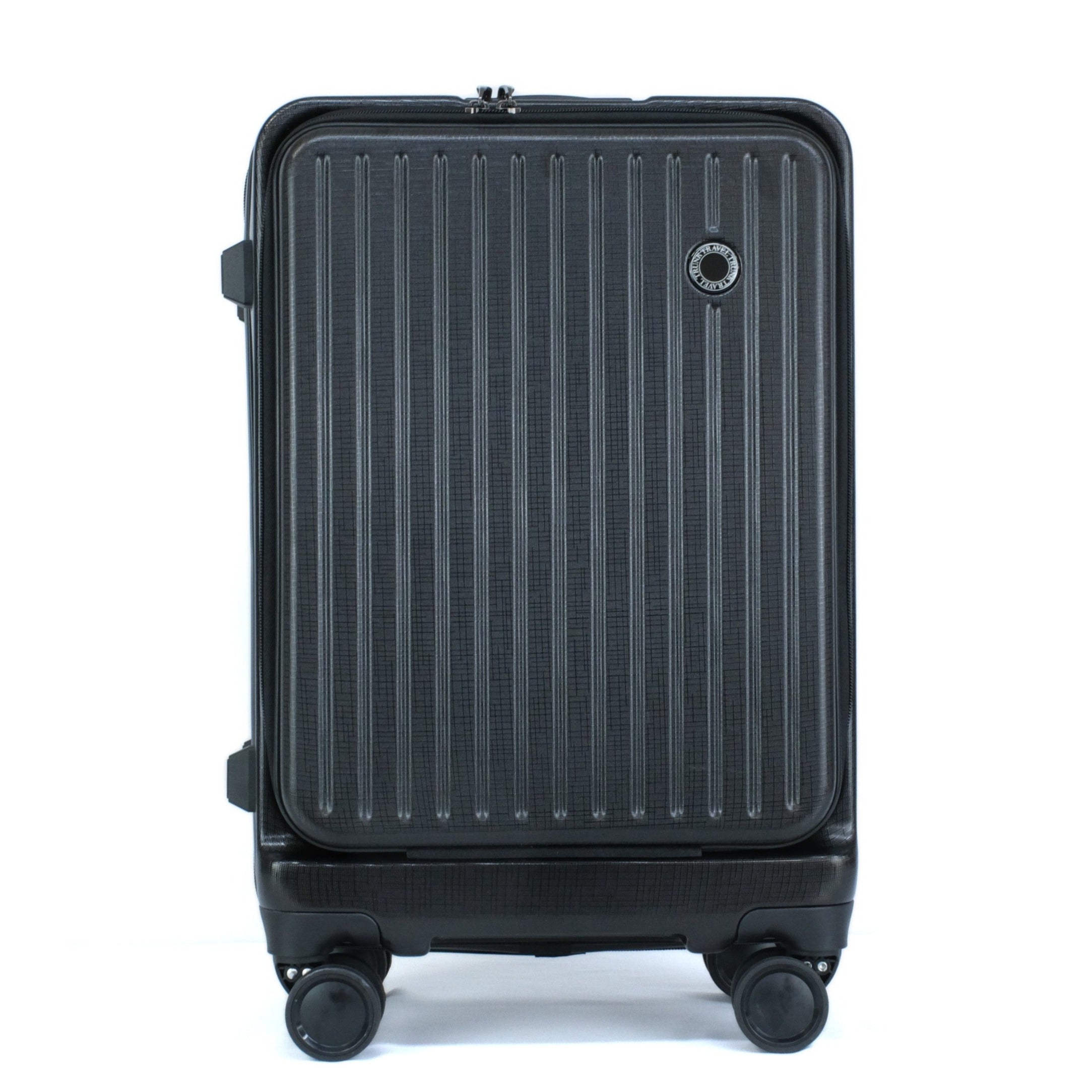 【色: ブラック】TRUNKTRAVEL スーツケース キャリーケース 機内持ち
