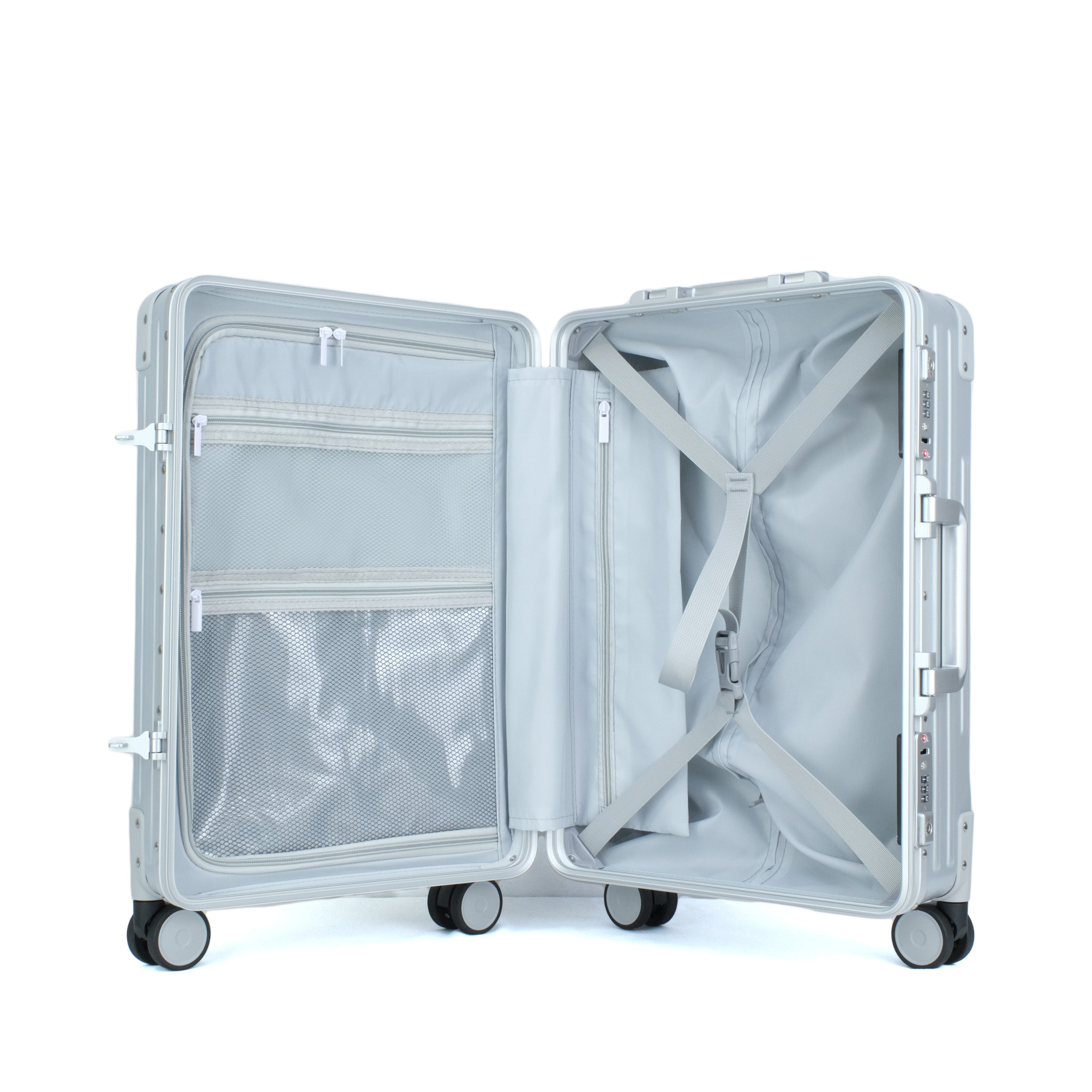 アルミフレームキャリーケース Mサイズ/24インチ スーツケース – TRUNK